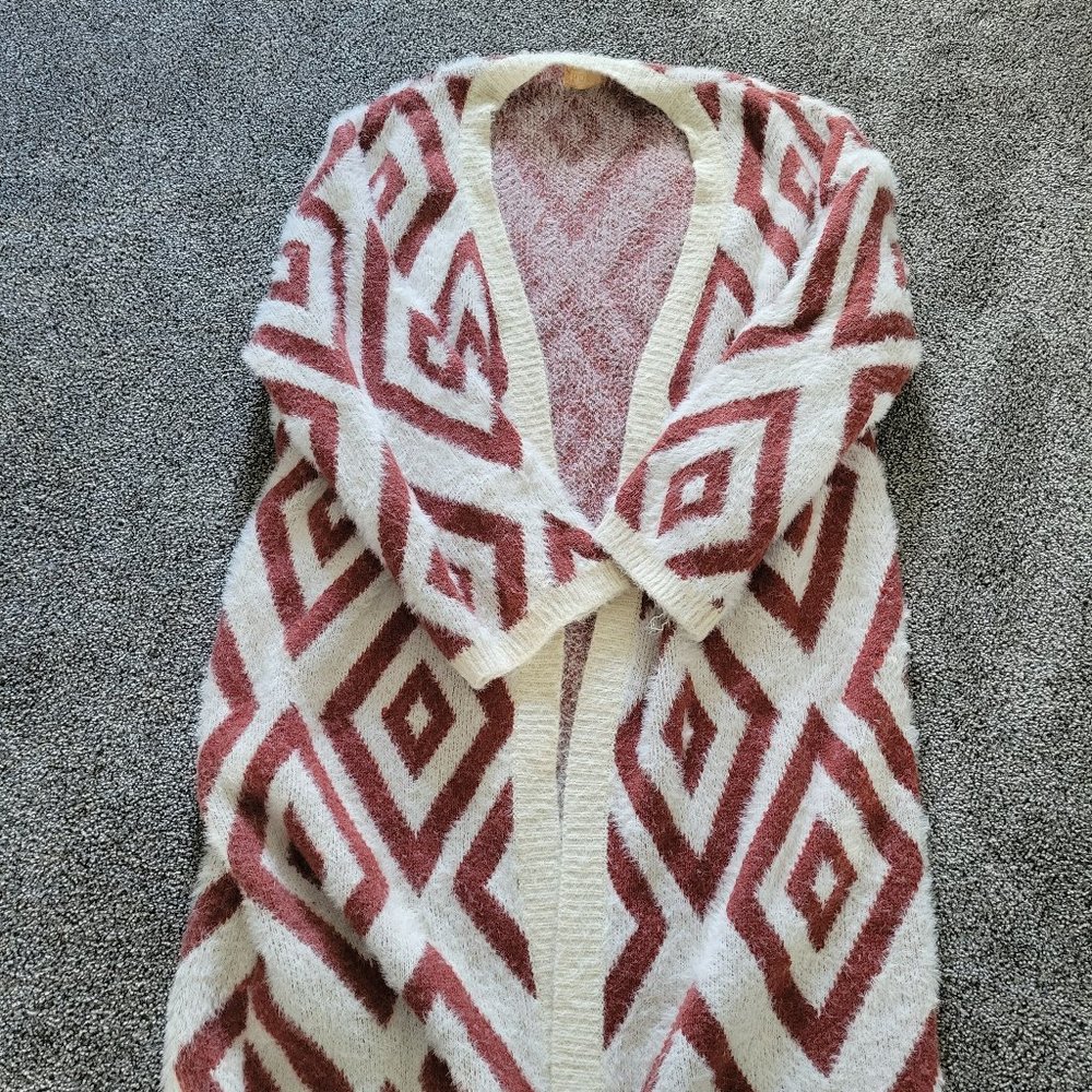 Long, soft cardigan!
